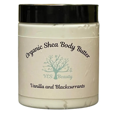 Indulge Your Skin in Luxury: Discover the Magic of Our Vanilla & Blackcurrants Organic Shea Body Butter