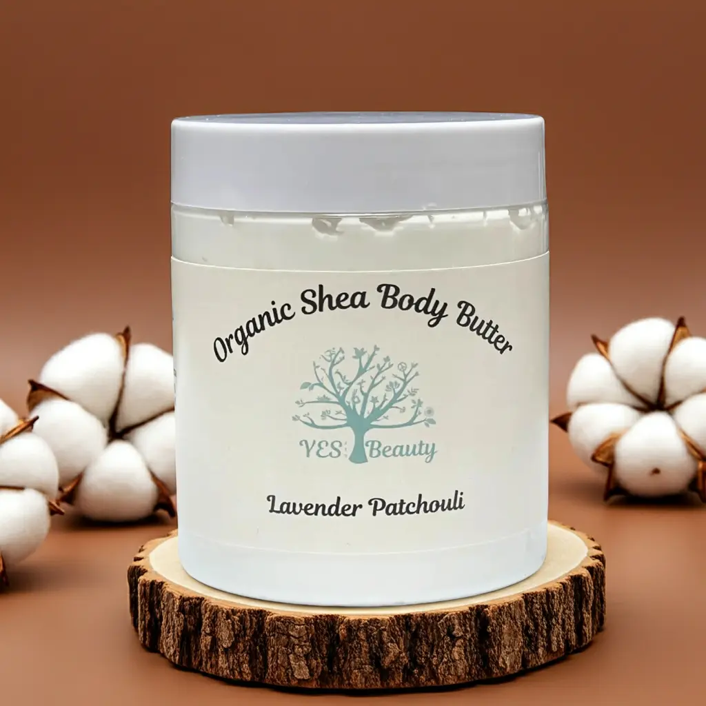 Body Butter Handmade Organic Shea - You Choose Scent - Rich & Creamy - 10 oz Yes Beauty