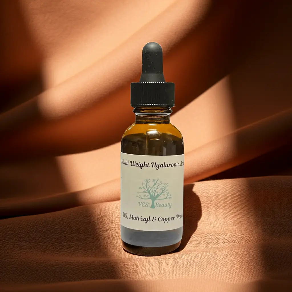 Matrixyl & Copper Peptide Facial Serum + B5 & Multi Weight Hyaluronic Acid Yes Beauty