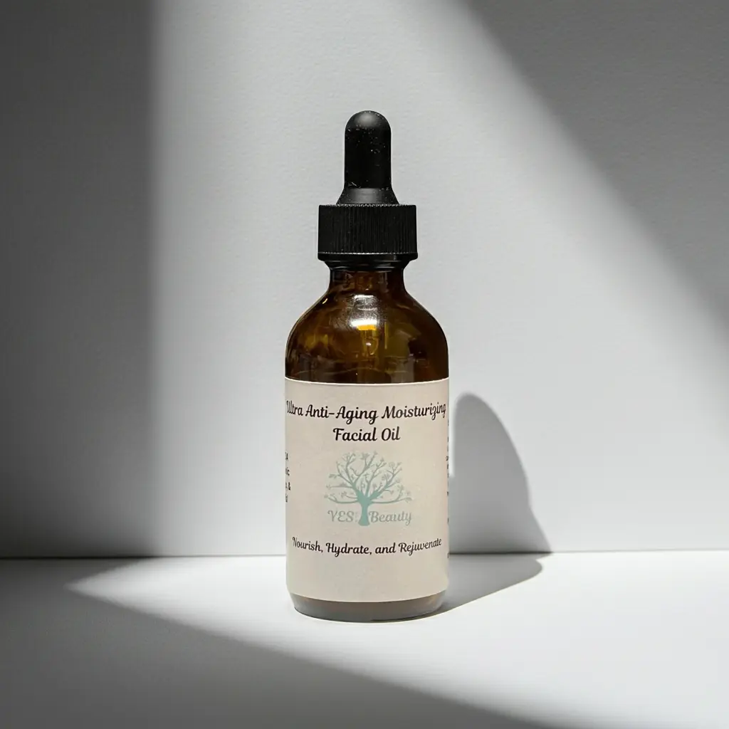 Anti-Aging Moisturizing Facial Oil – Hydration & Radiance w/Premium Organic Oils Yes Beauty